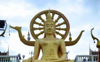 Big Buddha auf Koh Samui Kartenkoordinaten