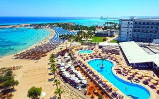 Най-добрите кипърски плажове в района на Агия Напа Кипър Плажовете на Агия Напа на картата