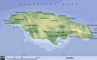 Wo liegt das Land Jamaika?