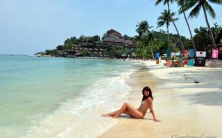 Koh Phangan sziget nyugati strandjai Mikor érdemes Koh Phanganra menni?