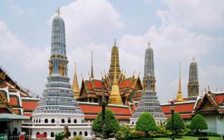 Skąd pochodzi Szmaragdowy Budda z mapy Szmaragdowego Buddy w Bangkoku
