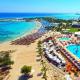 Най-добрите кипърски плажове в района на Агия Напа Кипър Плажовете на Агия Напа на картата